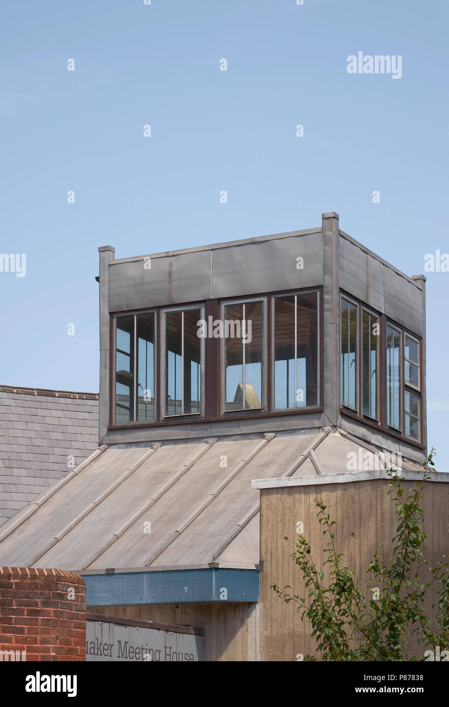 Blackheath Quaker Meeting House designed by Trevor Dannatt 1974 Stock