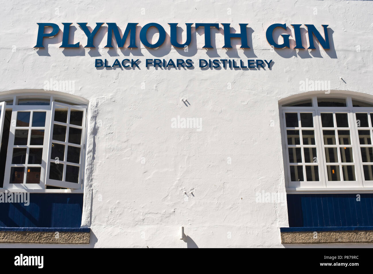 Plymouth Gin distillery established 1793 in Plymouth Devon England UK Stock Photo