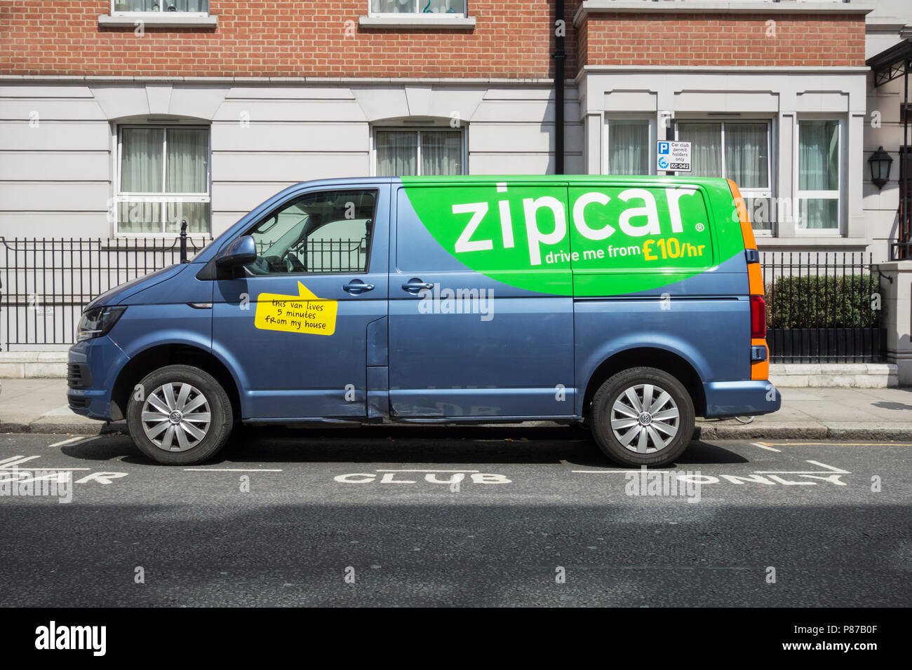 zipcar van hire