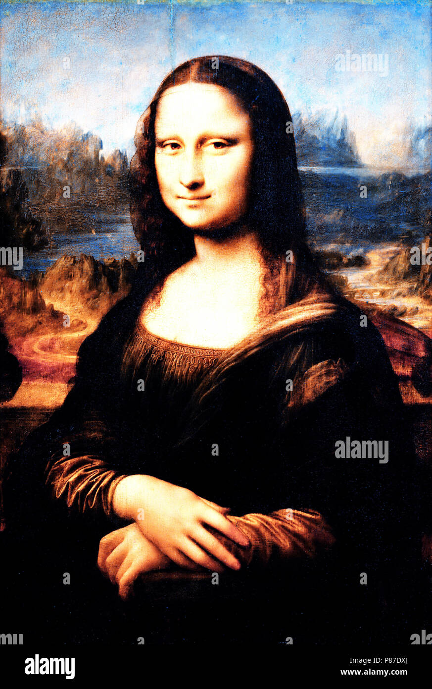 Mona lisa painting hires stock photography and images Alamy