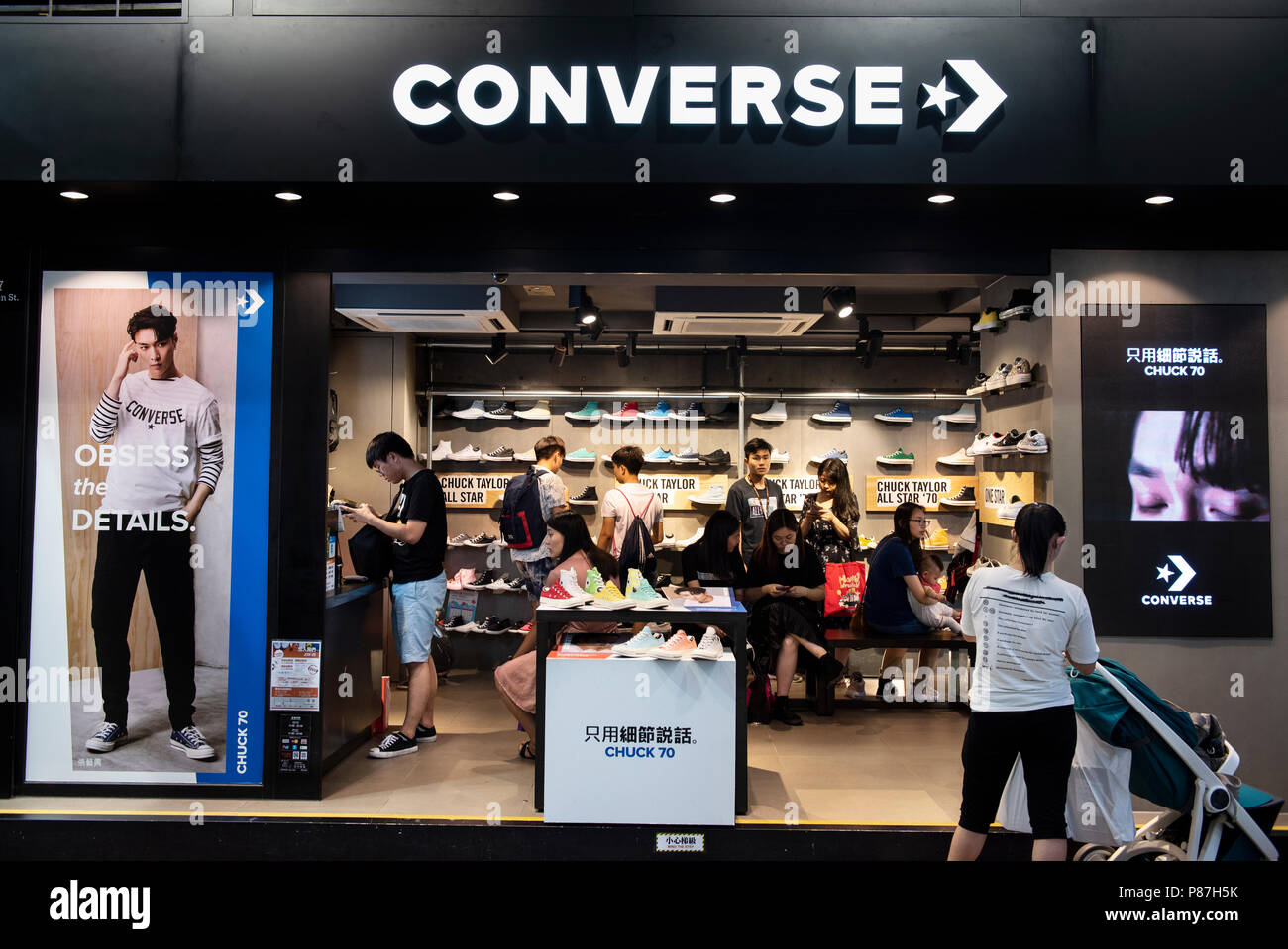 Converse Shop High Resolution Stock 