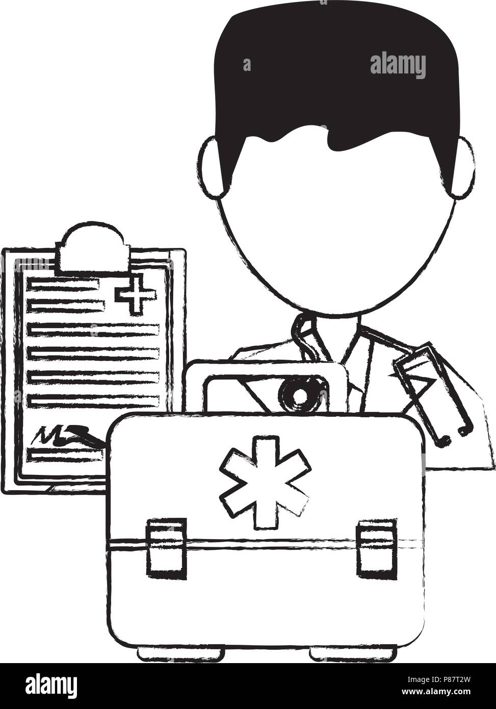 doctor kit drawing