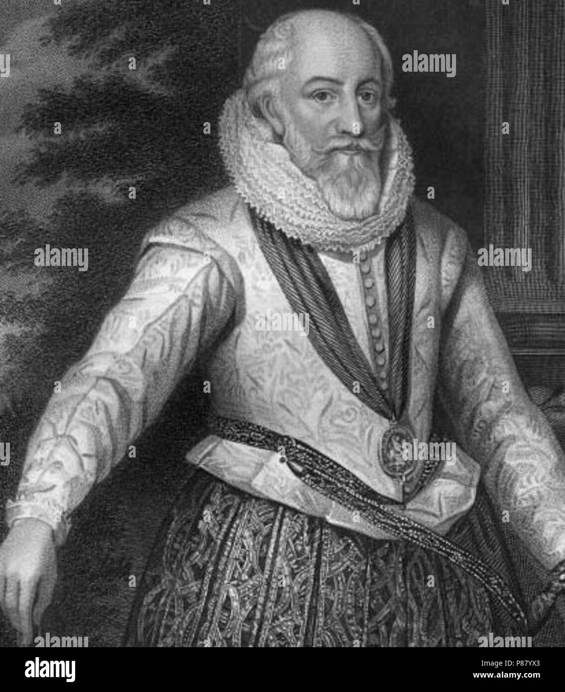 4th Earl Of Worcester Stock Photo Alamy