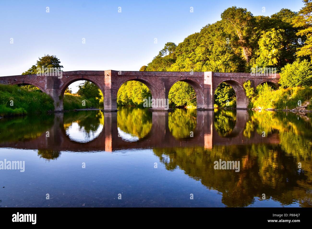 Bredwardine Bridge Stock Photo