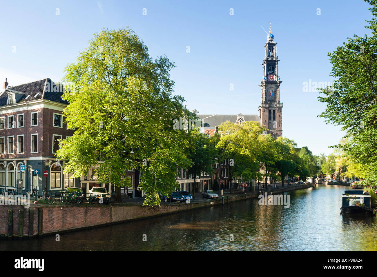 plannen Grappig Arashigaoka Amsterdam in de zomer; Amsterdam in summer Stock Photo - Alamy