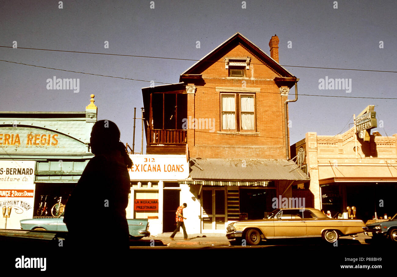 Stanton street el paso 1970s hires stock photography and images Alamy