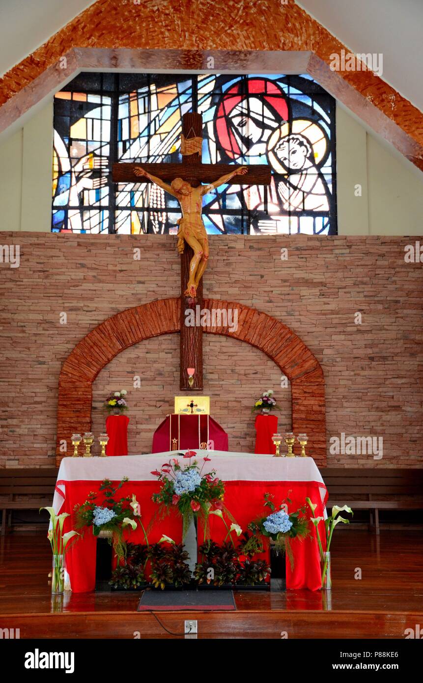 Catholic Church Altar Crucifix