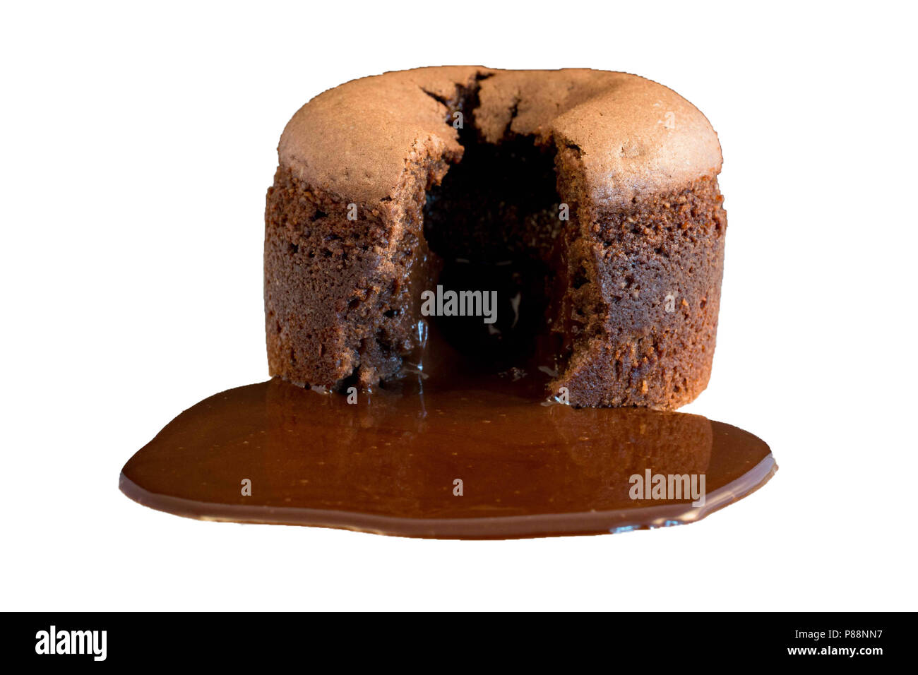 Chocolate Molten Lava Cake High Resolution Stock Photography And Images Alamy