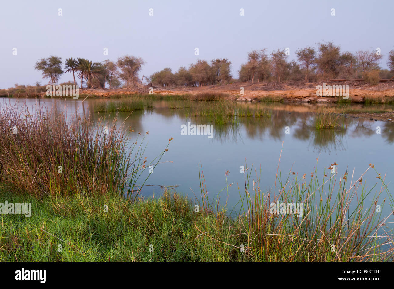 Landscape Northern Oman Stock Photo
