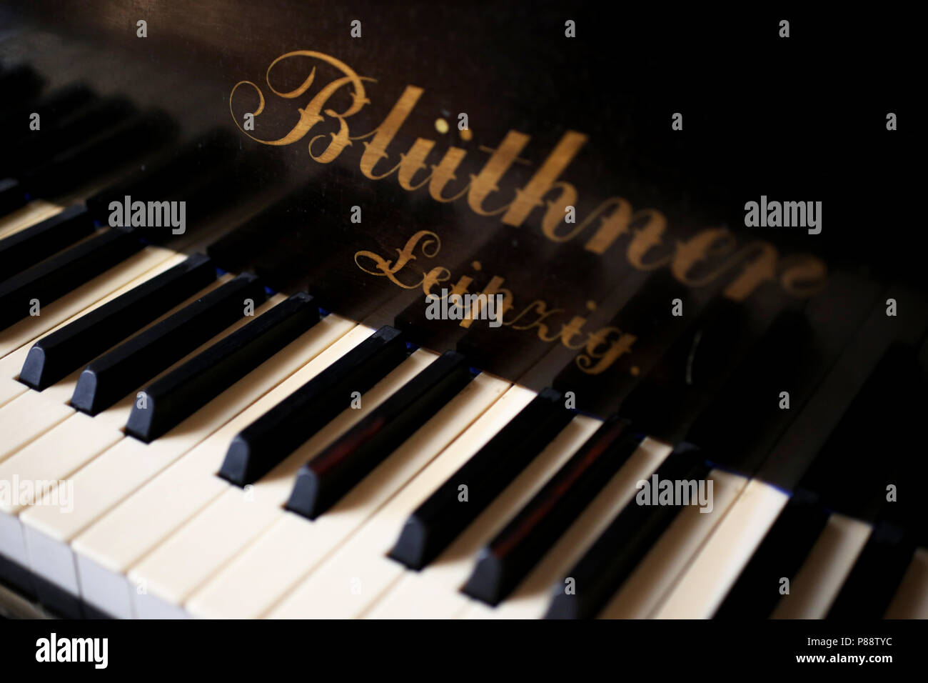 Bluthner piano hi-res stock photography and images - Alamy