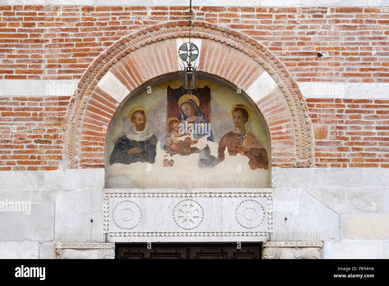 Chiesa Ortodossa Romena, Biserica Ortodoxa Romana, Romanian Orthodox church, Lucca, Tuscany, Italy, Europe, Stock Photo