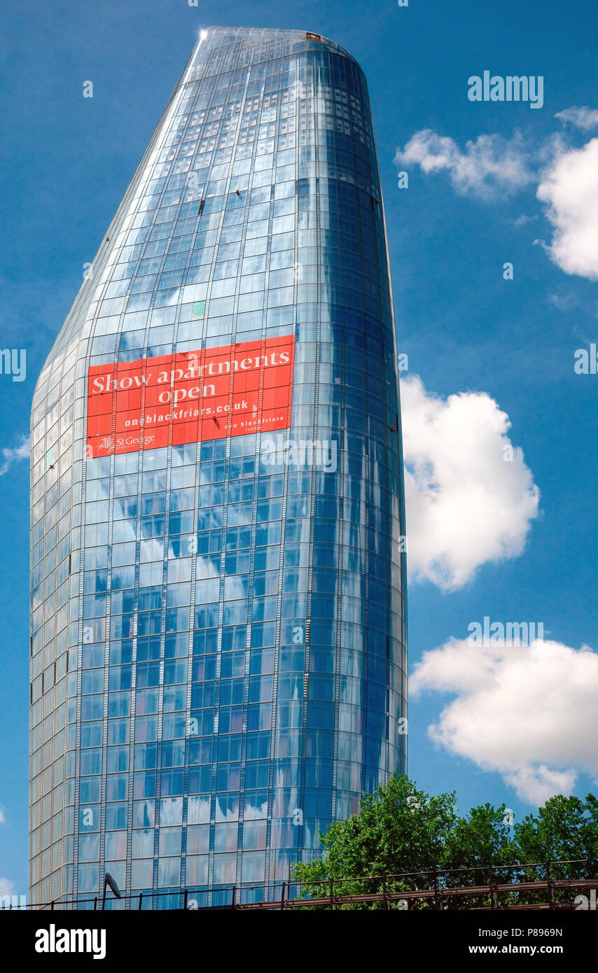 Modern new flats in London for sale Stock Photo Alamy