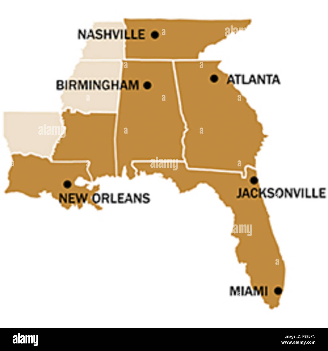 6thdistrict Federal Reserve Bank Of Atlanta Stock Photo 211648493