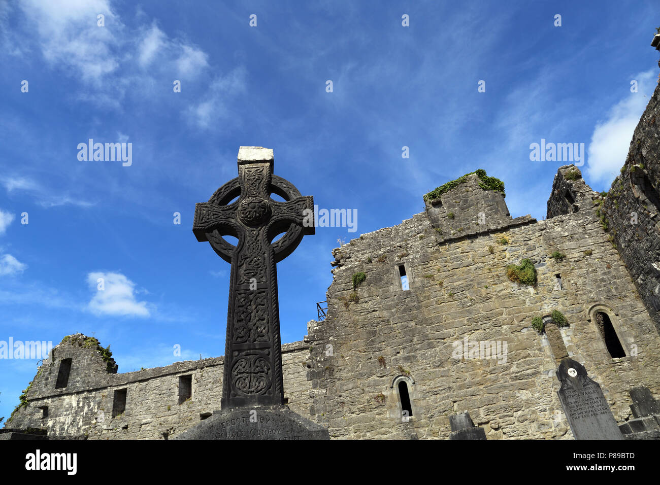 Cong Abbey is a historic site located at Cong, on the borders of