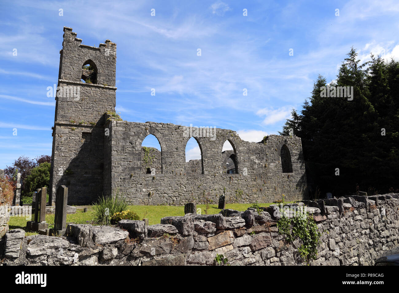 Cong Abbey is a historic site located at Cong, on the borders of