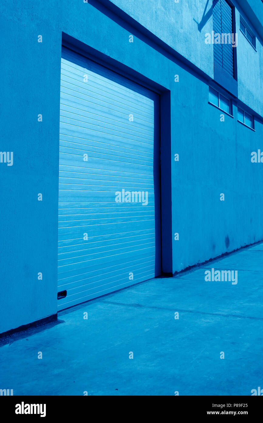 storage roll up doors on Automatic Garage Door High Resolution Stock Photography And Images Alamy
