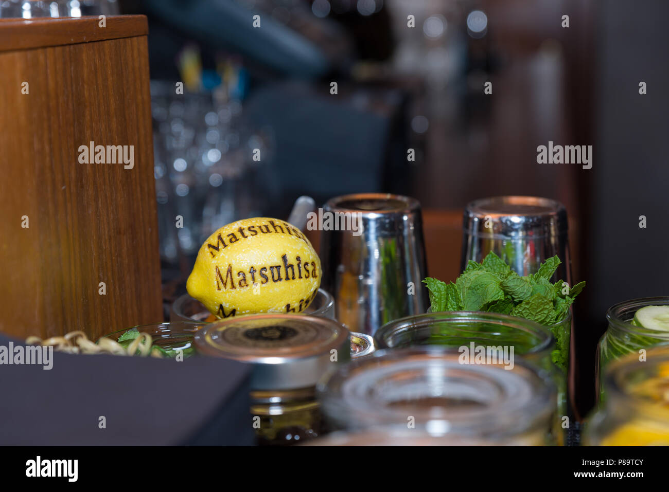 20th Anniversary Sake Ceremony of Matsuhisa Restaurant in Aspen, Colorado with Chef Nobu