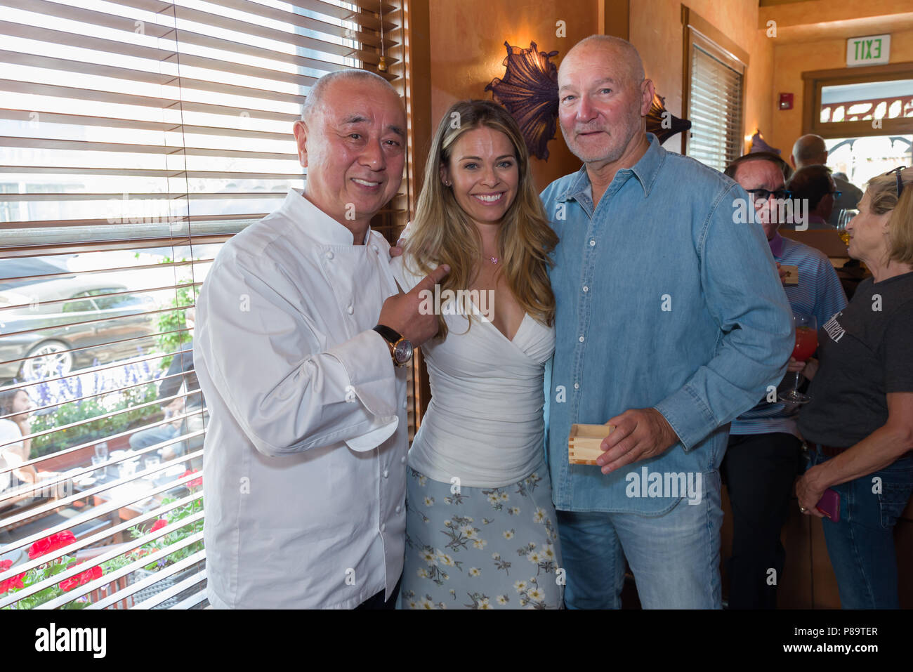 20th Anniversary Sake Ceremony of Matsuhisa Restaurant in Aspen, Colorado with Chef Nobu
