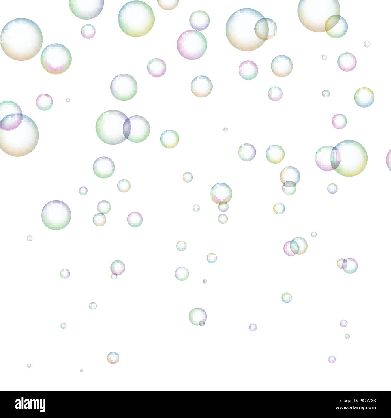 Background with shiny soap bubbles Stock Vector Image \u0026 Art - Alamy, image size:1300x1390