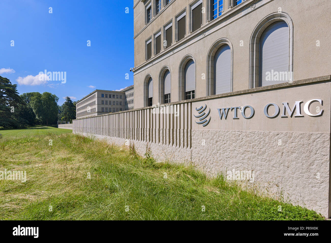 Geneva, Switzerland - june 10, 2018 : The headquarters of the World Trade  Organization (WTO) is located in Centre William Rappard Stock Photo - Alamy