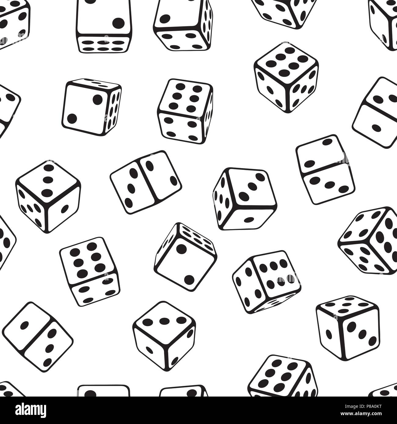 Blank dice Black and White Stock Photos & Images - Alamy