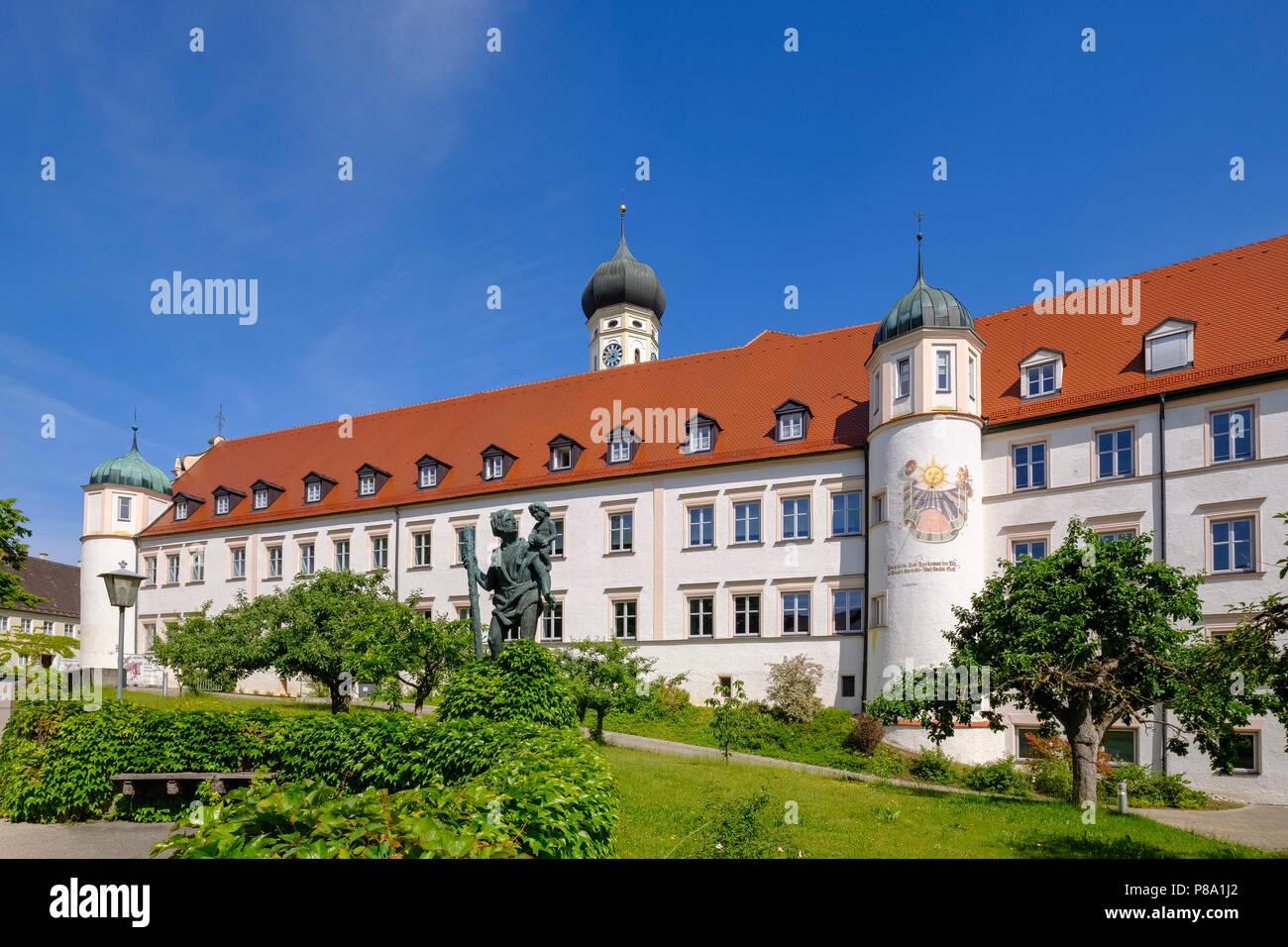 Ursberg Monastery, Swabia, Bavaria, Germany Stock Photo