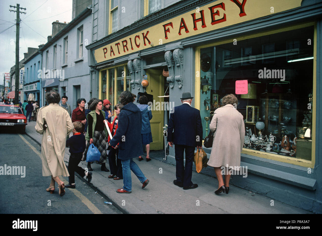 MAIN STREET CASTLEBAR, CO MAYO, IRELAND Stock Photo Alamy