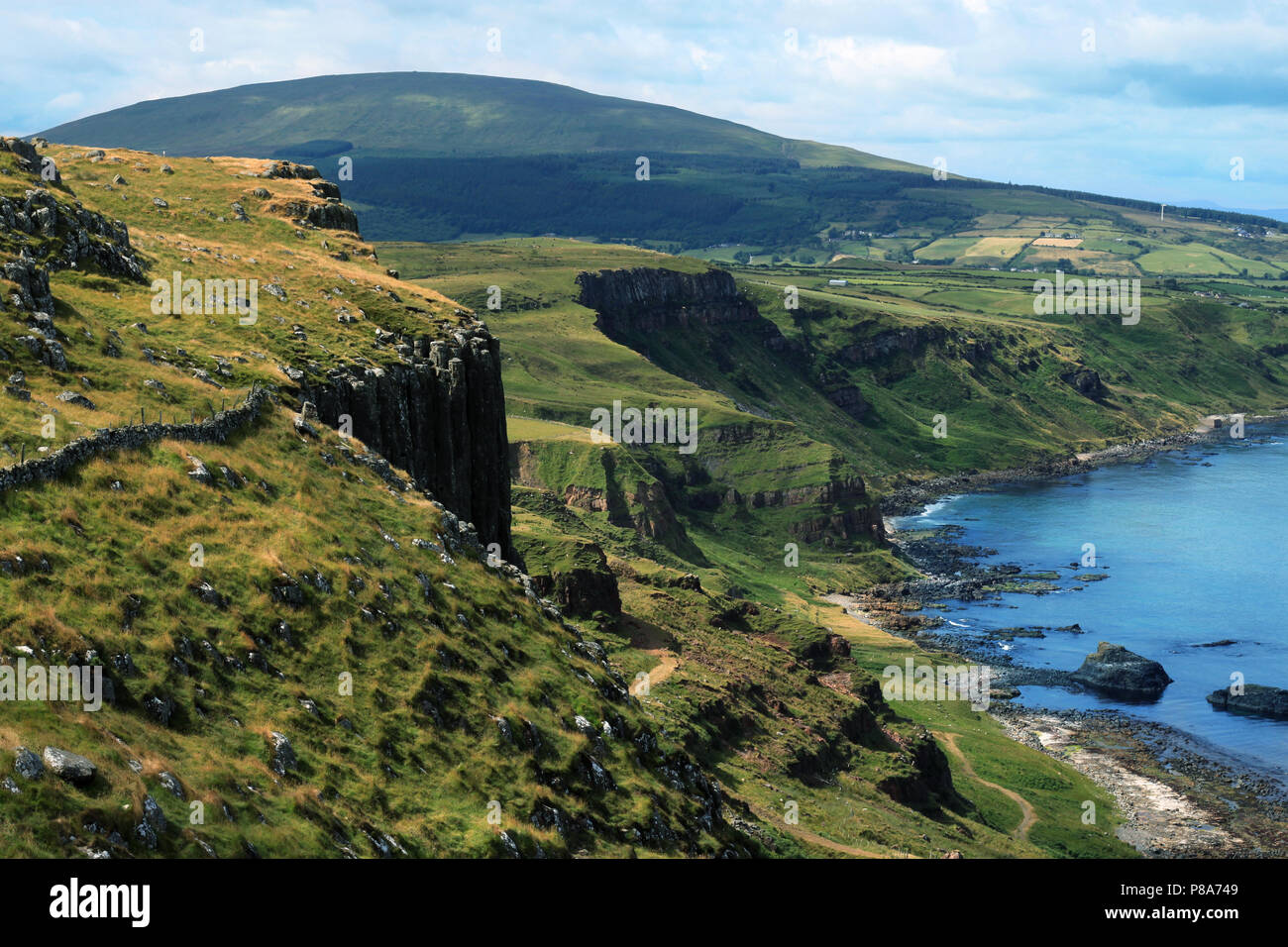 ireland's cliff Stock Photo