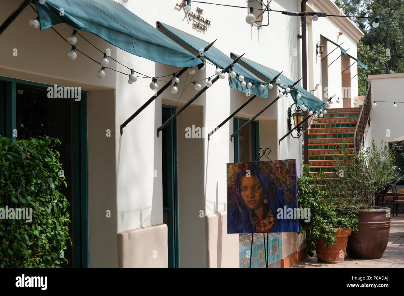 Art in Ojai, CA Stock Photo Alamy