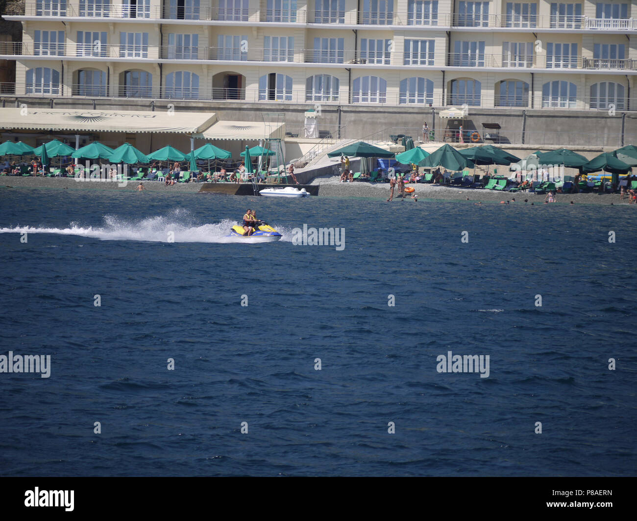 beach water bike