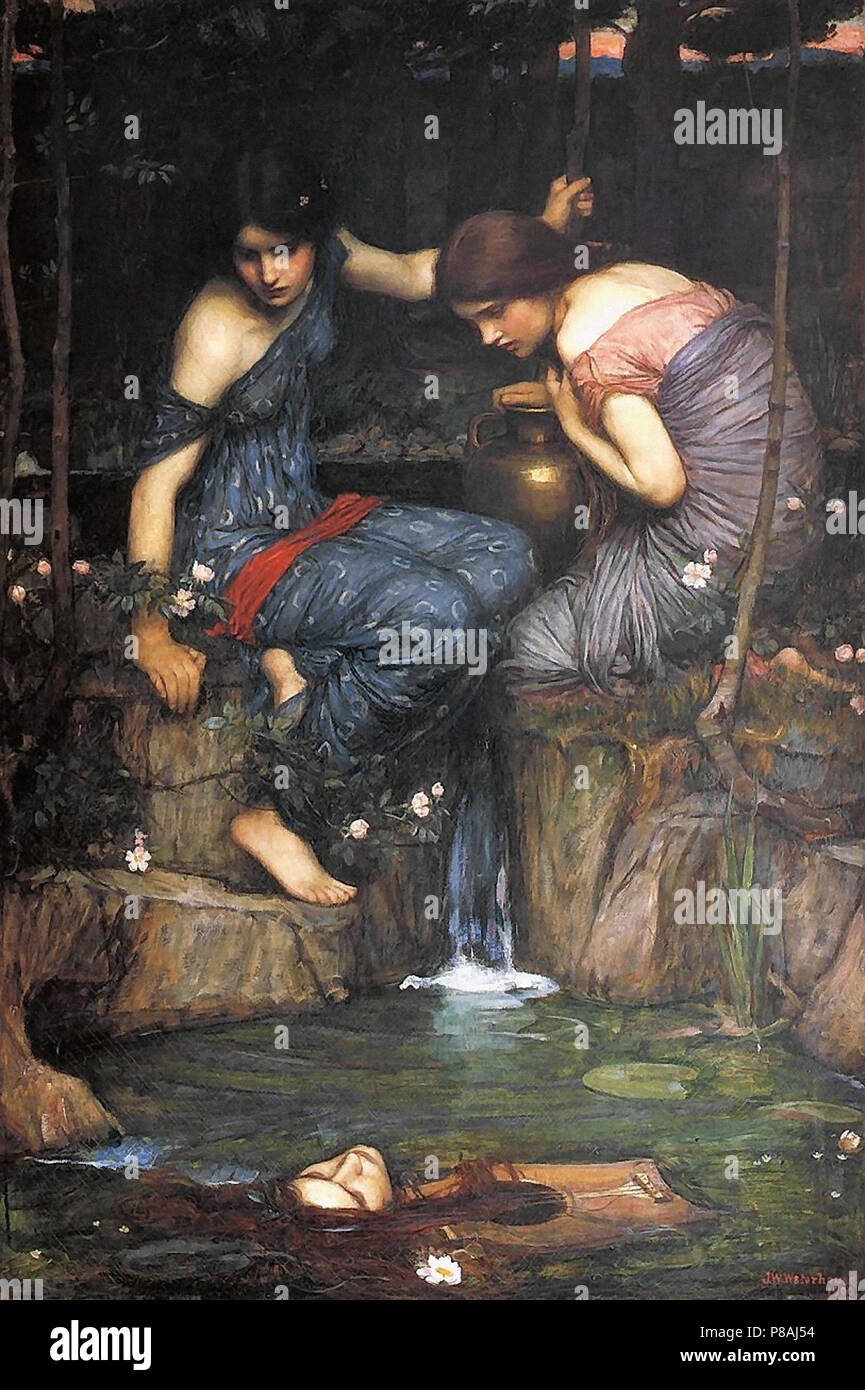 Waterhouse John William - Nymphs Finding the Head of Orpheus 3 1