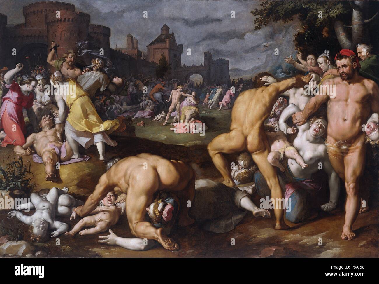 The Massacre of the Innocents. Museum: Rijksmuseum, Amsterdam. Stock Photo