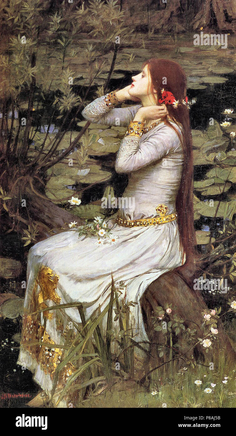 洋書 WATERHOUSE John William Waterhouse File:John William Waterhouse - Ophelia, 1894FXD.jpg