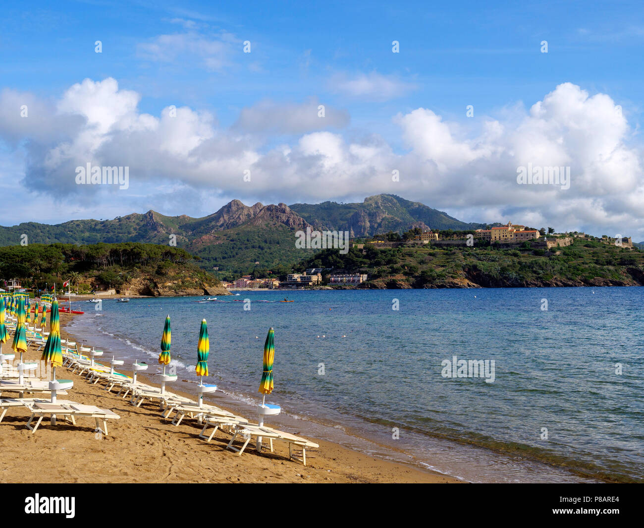 Beach Spiaggia Di Naregno Near Porto Azzurro Forte Di