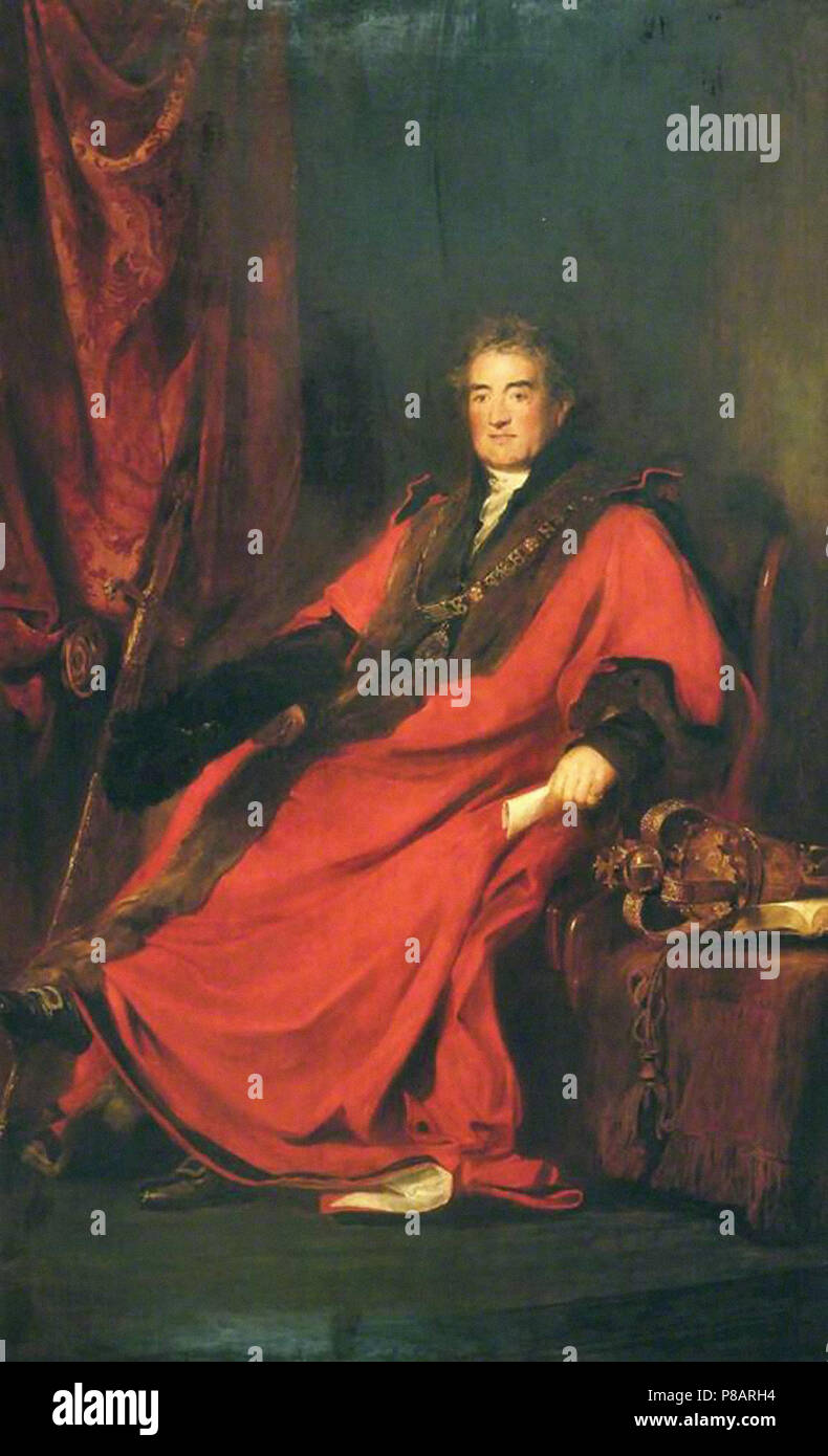Wilkie  Sir David - Matthias Prime Lucas  Lord Mayor of London Stock Photo