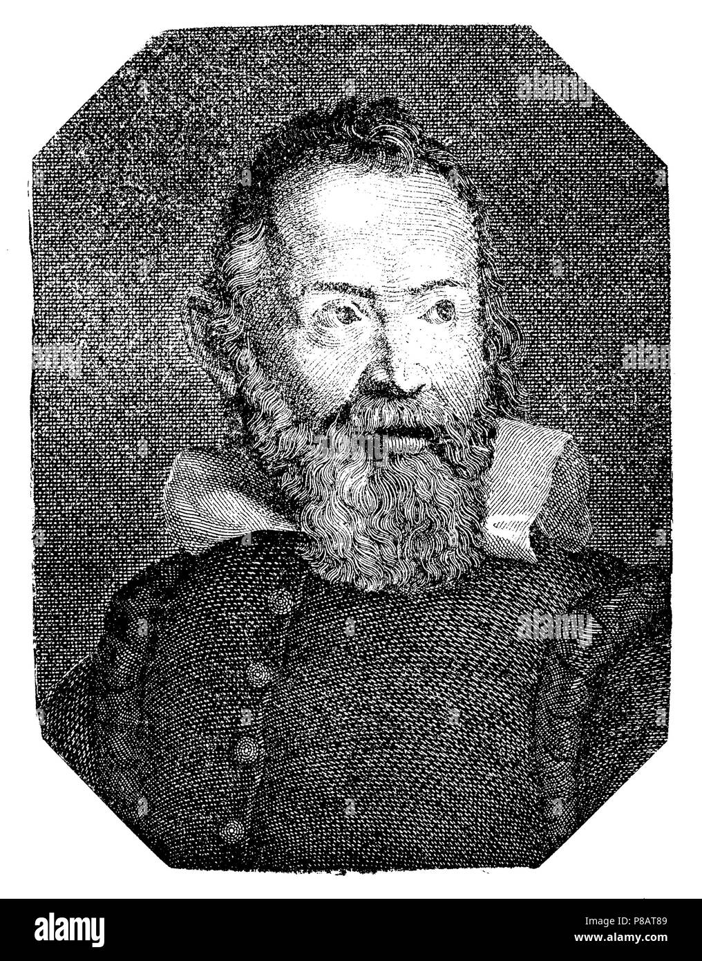 Galileo Galilei, Stock Photo