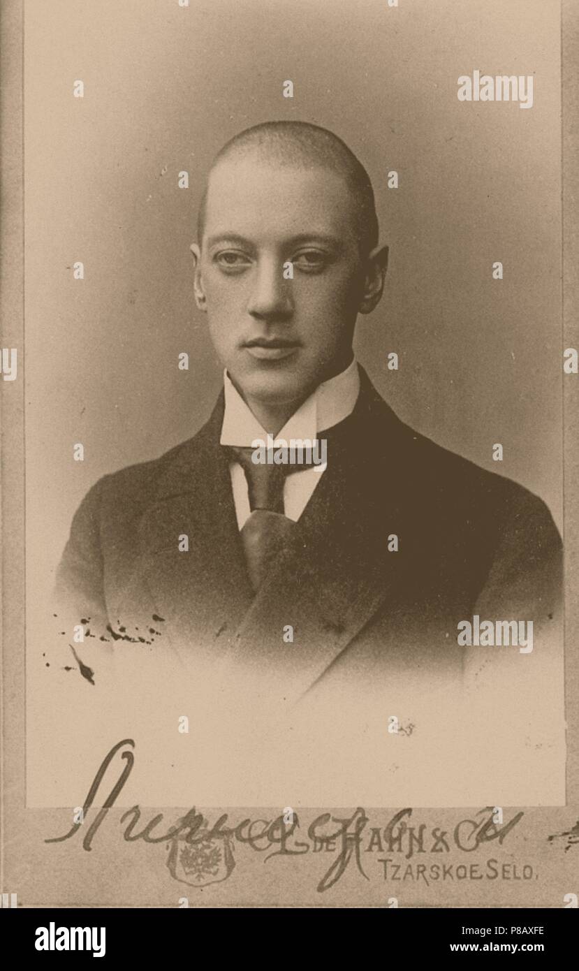 Russian poet Nikolay Gumilyov (1886-1921). Museum: A. Akhmatova Memorial Museum, St. Petersburg. Stock Photo