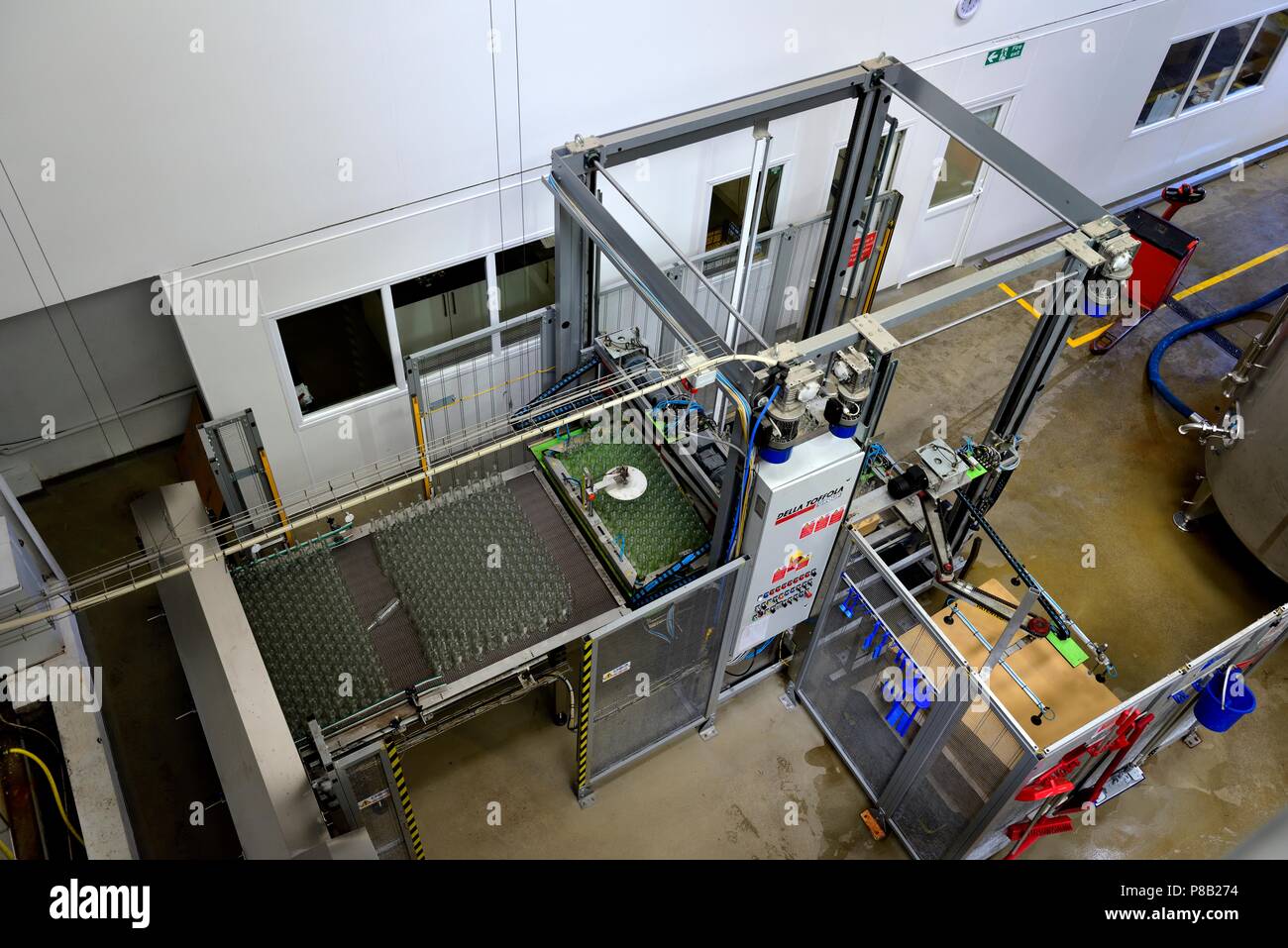 Production of glass bottles hires stock photography and images Alamy