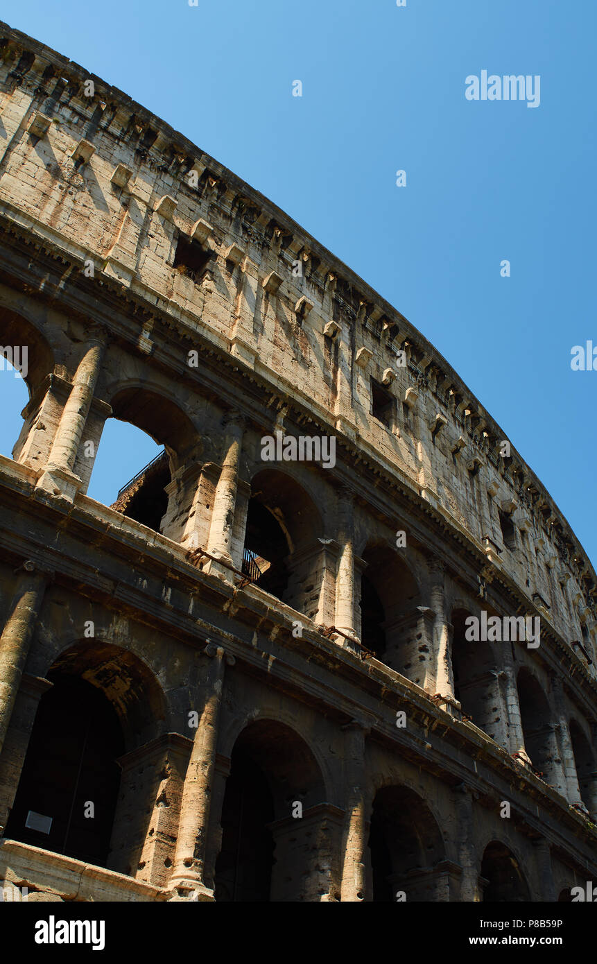 Detail colosseum in roma hi-res stock photography and images - Alamy