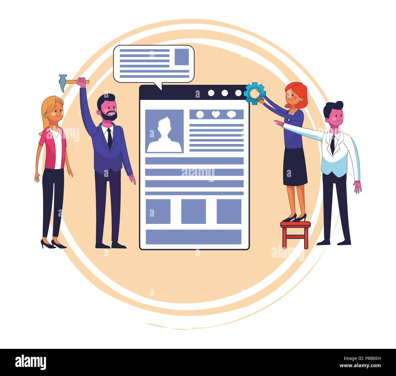 Business executive people Stock Vector Image & Art - Alamy