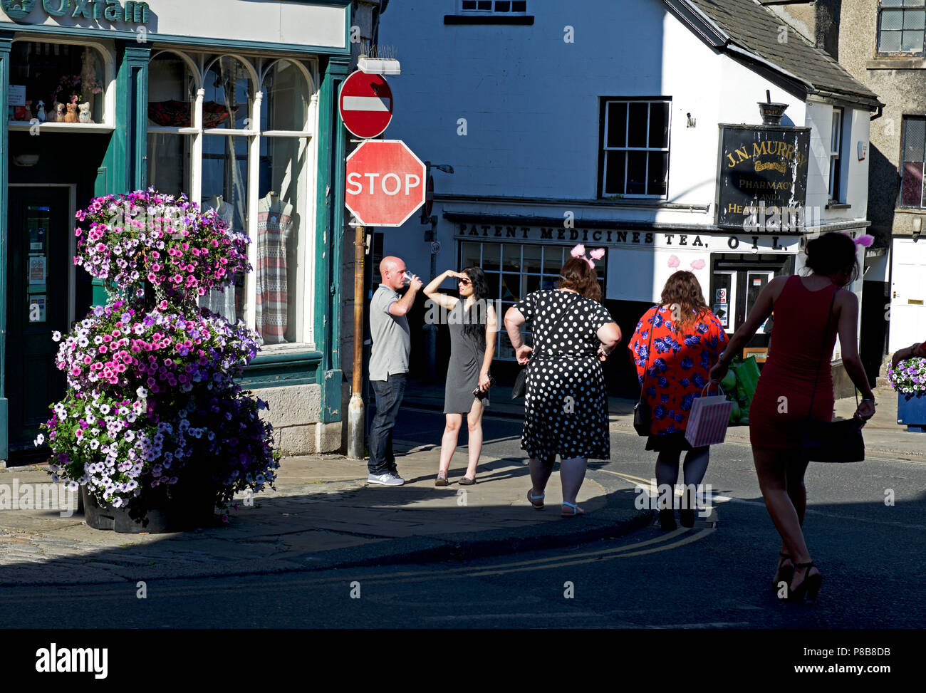 Ulverston, Cumbria, England UK Stock Photo Alamy