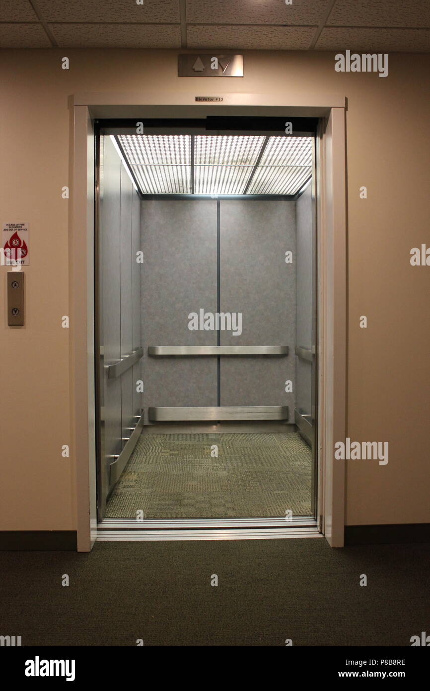 Interior views of Resurrection Hospital in Chicago, Illinois Stock