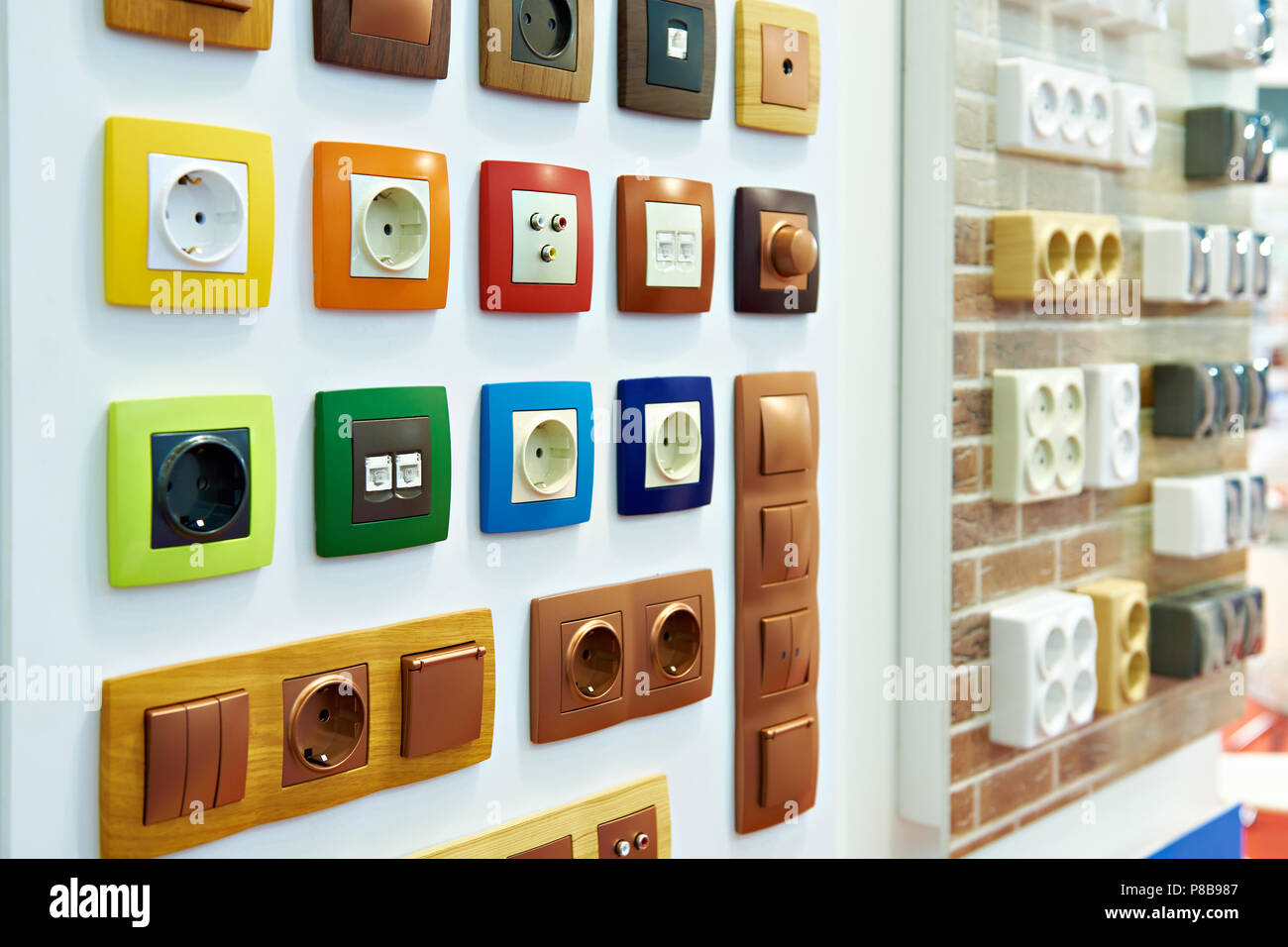 Red power outlet hires stock photography and images Alamy