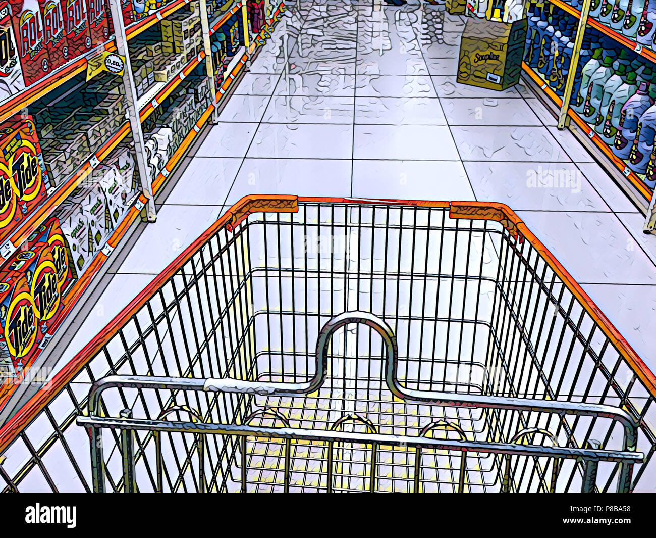 Laundry detergent supermarket hires stock photography and images Alamy