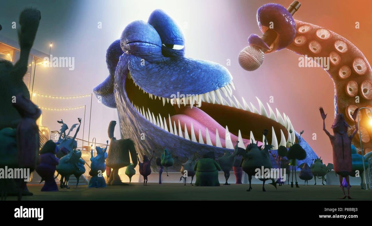 HOTEL TRANSYLVANIA 3 SUMMER VACATION Kraken voice Joe Jonas 2018 Sony Pictures 