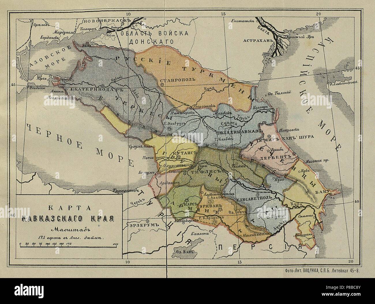 Caucasus Map