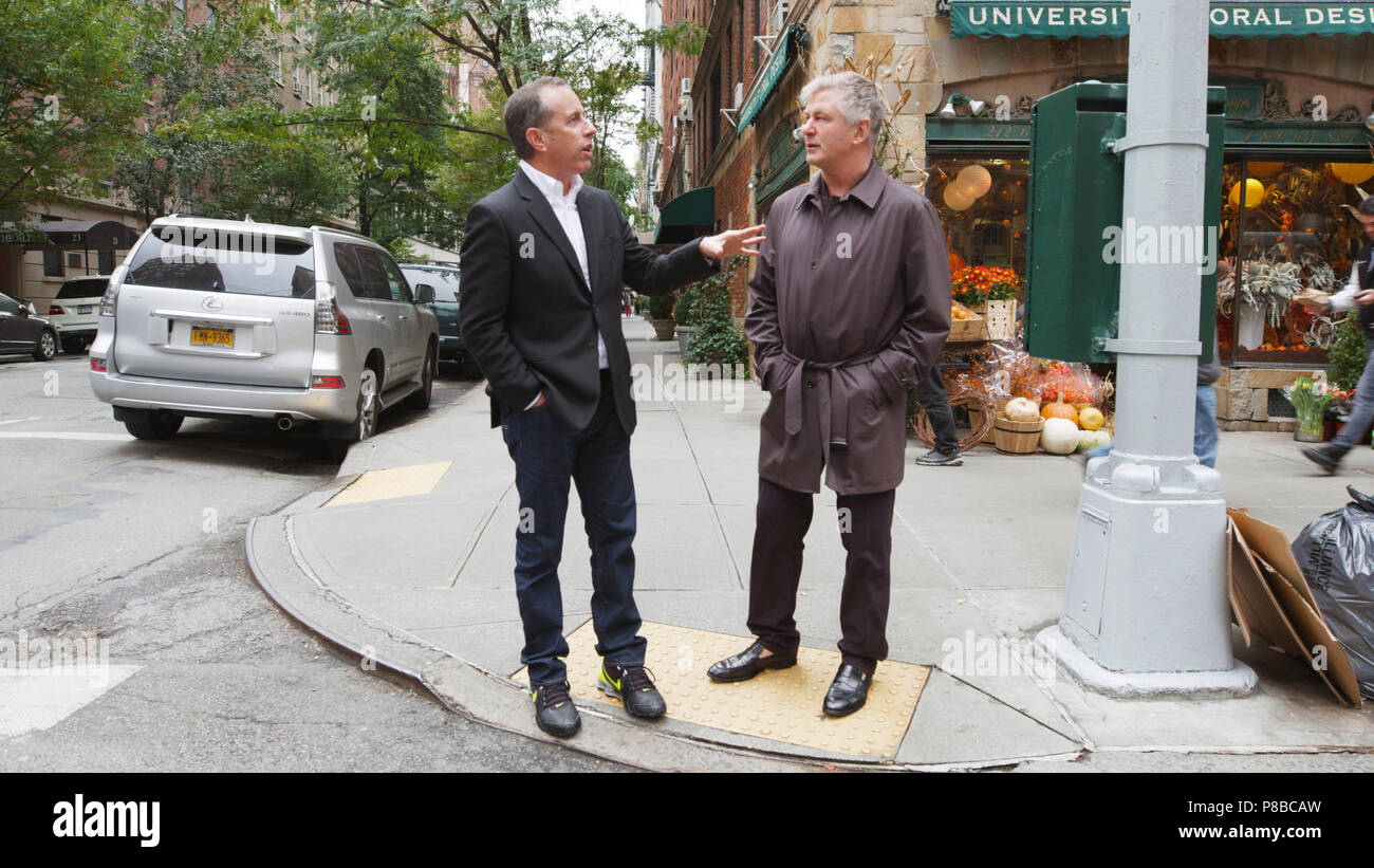 COMEDIANS IN CARS GETTING COFFEE, lr Jerry Seinfeld, Alec Baldwin, (Season 10, aired July 6