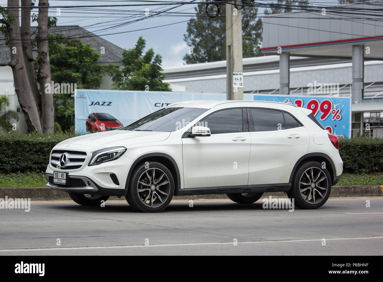 Chiangmai Thailand June 21 2018 Private Suv Car Benz