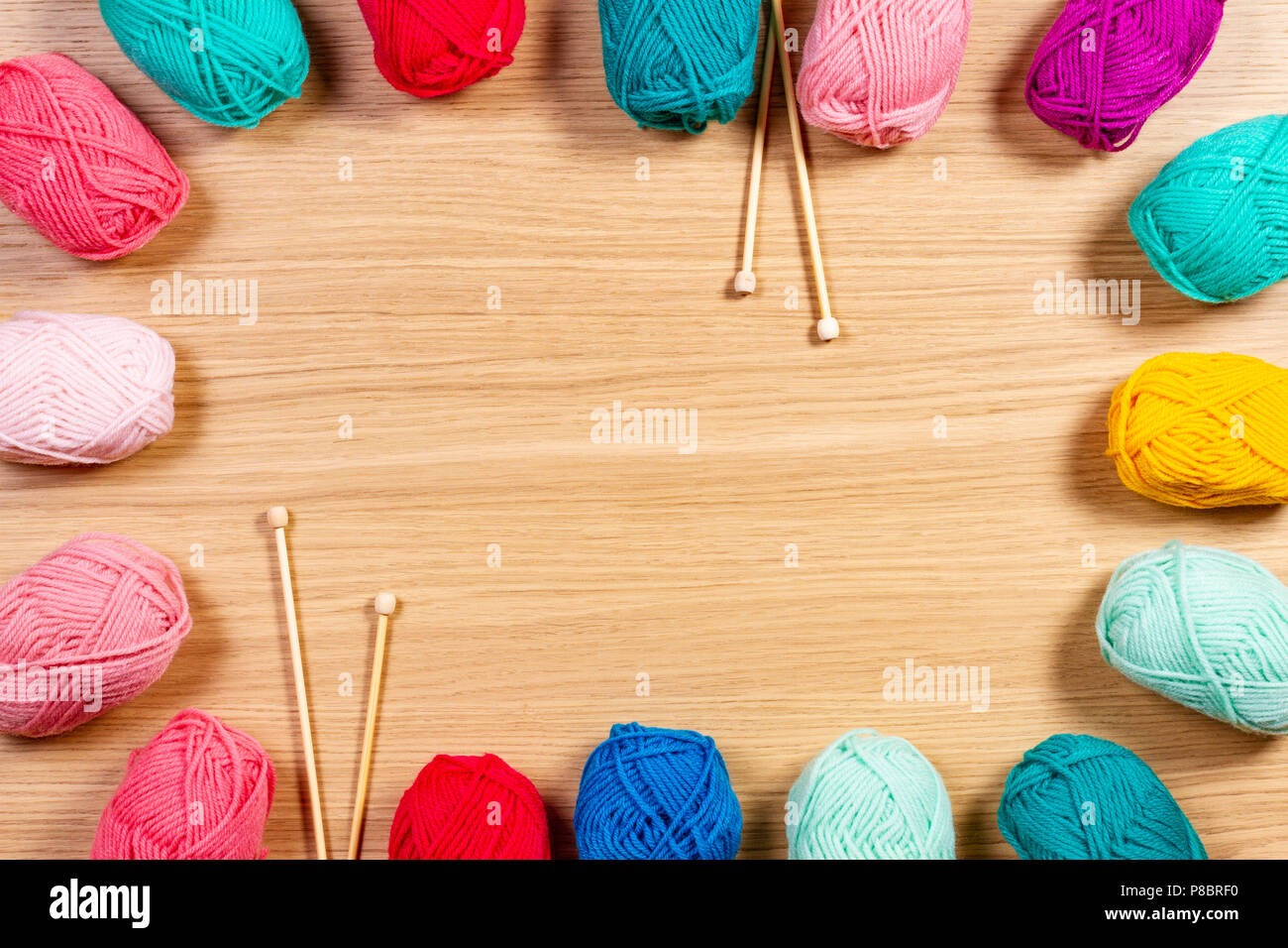 yarn knitting needles