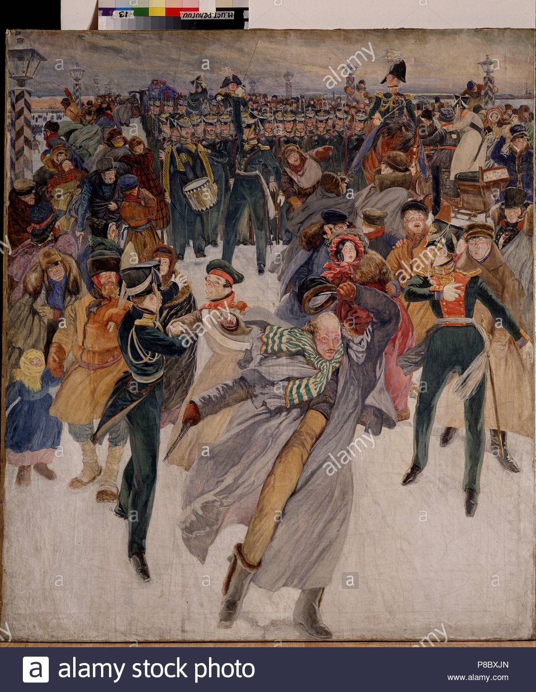 Decembrist uprising on Senate Square in 1825 38 Decembrist uprising on Senate Square in 1825 54